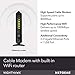 NETGEAR Nighthawk AC1900 (24x8) DOCSIS 3.0 WiFi Cable Modem Router Combo (C7000) for Xfinity from Comcast, Spectrum, Cox, more (Renewed)