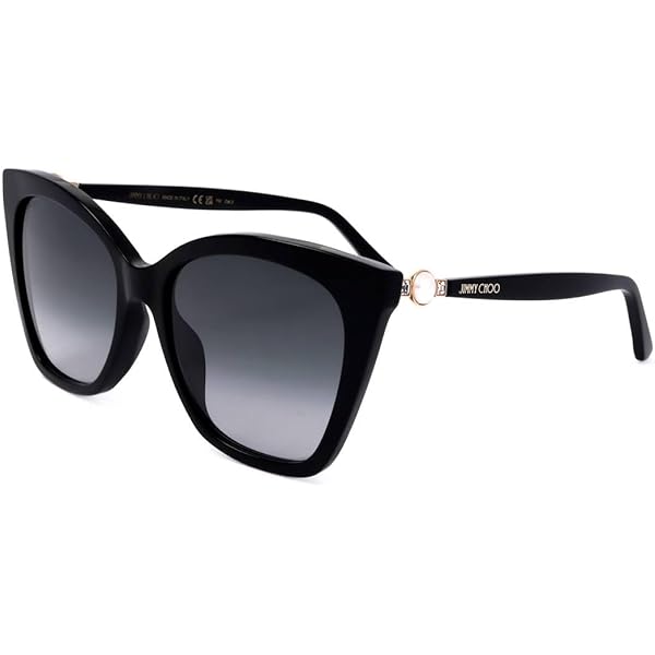 新品　未使用　JIMMY CHOO ADDY/S サングラス 黒 Amazon.com: JIMMY CHOO ADDY/S Black/Grey 52/19/145 women