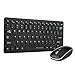 Gofreetech Wireless Keyboard and Mouse Combo 2.4G Ultra Slim Portable 78 Keys Keyboard and Power-Saving Mouse for for Office & Home Use