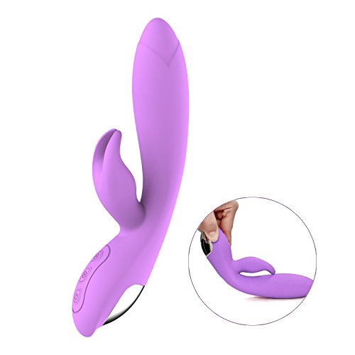 Yetrun G-Spot Rabbit Waterproof Rechargeable Dildo Vibrator for Women – Clitoris Stimulator Sexual Wellness Adult Sex Toys for Women and Couples …