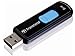 Transcend 8 GB JetFlash 500 Retractable USB 2.0 Flash Drive - TS8GJF500 (Black)