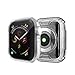 KTcpt Case for Apple Watch Series 4 Screen Protector 44mm, iWatch TPU All-Around Protective Case High Defination Clear Ultra-Thin Cover for Apple Watch Series 4 Smartwatch (Clear, 44MM)