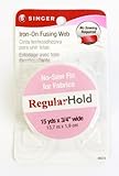 Singer Iron On Fusing Web, Regular Weight, 15yd, 3-Pack