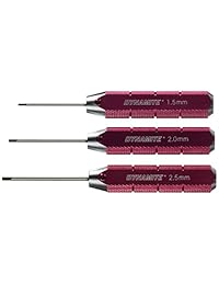 Dinamita mecanizado Hex Métricas de driver, color rojo