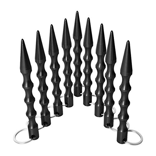 EIOUMAX Self Defense KeyChain, AntiWolf Defense Keychain Aluminum