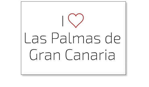 Mundus Souvenirs - Amo Las Palmas de Gran Canaria, Imán para ...