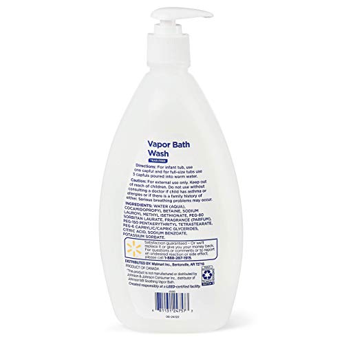 Equate Baby Soothing Vapor Bath For Colds, TearFree 28 oz Pricepulse