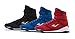 Everlast New Elite High Top Boxing Shoes - Black, Blue, Red