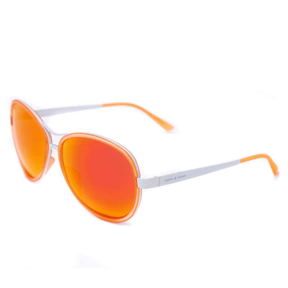 Italia Independent Women’s 0073-055-000 Sunglasses, Orange (Naranja), 61