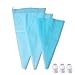 Delidge 3 Sizes Reusable New Silicone Cake Decoration Pastry Bags With 3 Couplers Kitchen Baking Tool Utensil