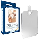 Deluxe Shave Well Fog-free Shower Mirror - Made in the USA - 33% larger than the Original Shave Well Anti-Fog Shower Mirror