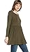 Azules Women's Long Sleeve Baby Doll Tunic