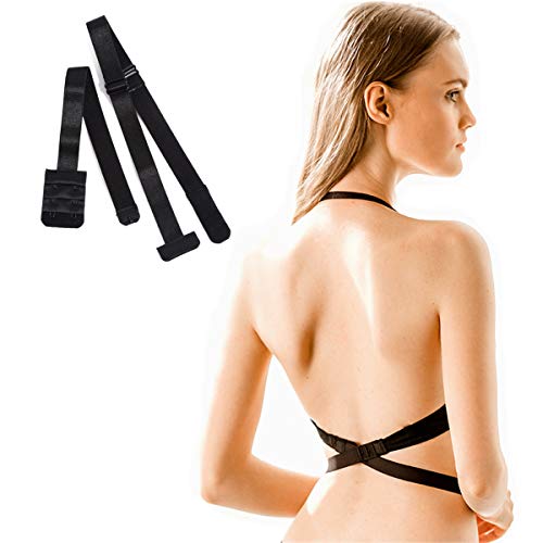 Low Back Bra Extender 2 Hook Bra Strap Converter for Women Lady Backless Dress - Thumbnail 6