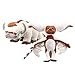 LevinArt 2 Pcs Avatar Last Airbender Appa & Momo Plush Toy Soft Stuffed Animals Cattle and Bat Doll Children Toys