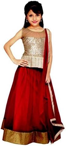 Royal Ethnic Wear Traditional And Partywear Kids Designer Lehenga Choli For 8 To 11 Years girl Kids