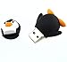 Aretop Flash Drive Cute 32GB USB 2.0 Cartoon Miniature Penguin Shape Memory Stick 32GB Swivel Thumb Drives Gift for Kids Children Teacher Collegue Employees