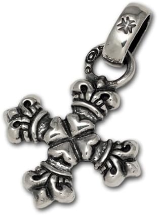 Amazon Co Jp ガボラトリー Gaboratory ワンエイス 4ハートクラウンショートクロス ペンダント W H W O P 148 ガボール ナギー ジュエリー