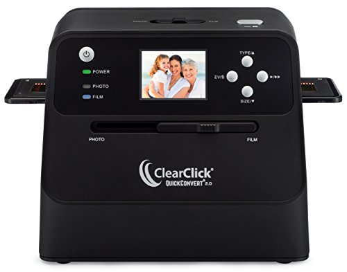 ClearClick-14-MP-QuickConvert-20-Photo-Slide-and-Negative-Scanner-Scan-4x6-Photos-35mm-110-126-Film