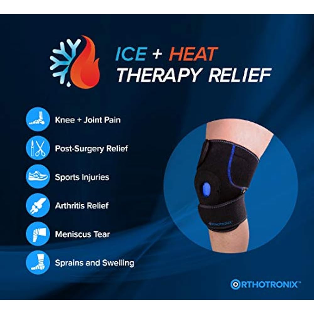 Orthotronix Knee/Elbow Ice Pack Gel Wrap (Hot & Cold Orthotronix Knee/Elbow Ice Pack Gel Wrap (Hot & Cold