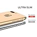 iPhone 7 Plus Case, RANVOO Thin Hard Slim Fit Stylish Cover with 3 Detachable Parts Case, Gold [Clip-ON]