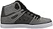 DC Men's Pure HIGH-TOP WC TX SE Skate Shoe, Grey/White/Grey, 11.5 D US