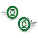 Sirius Jewelry Mens Cufflinks Super Hero Green Lantern Cufflinks for Men with Nice Box