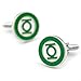 Sirius Jewelry Mens Cufflinks Super Hero Green Lantern Cufflinks for Men with Nice Box