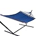 Jumbo Caribbean Hammock - 55 Inch - Soft-Spun Polyester - Dark Blue