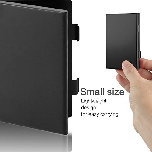 Premium Game Card Case for Nintendo Switch, Aluminum Game Cartridge Holder for Nintendo Switch (Hold 6 Game Cards) - Black - Thumbnail 3