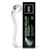 Derma Roller Cosmetic Needling Tool For Face And Body, 540 Titanium Micro Needle.25mm