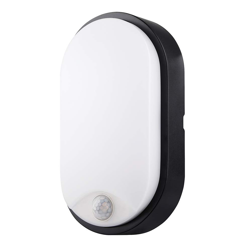 M EGA MEGACUBE 14W 4000K IP65 LED Bulkhead Light with PIR Sensor for Outdoor,Garden, Shed, Porch, Garage, Workshop, Patio, Hallway, Corridor, Workshop, etc — image 1