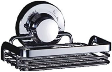 JinRou Unique design style Super sucker electroplating of stainless steel load-bearing 10-15Kg SOAP dish
