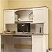 Sauder Harbor View Hutch, Antiqued White finish