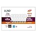 LUNO A19 Dimmable LED Bulb, 11W (75W Equivalent), 1100 Lumens, 2700K (Soft White), Medium Base (E26), UL Listed (6-Pack)