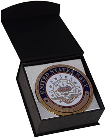 USS Burke APD 65 Navy Ship Plaque