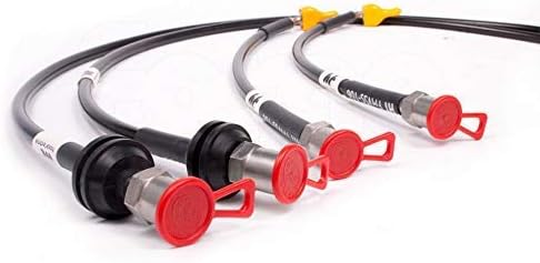 HoseTechnik Braided Brake Lines For SBH-BMW-4-F10A