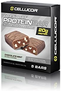 Cellucor, COR-Sport Protein Bar, Chocolate Mint, 2.19 Oz, 5 Count