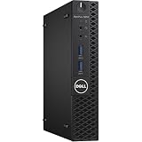 Dell Optiplex 3050 Micro, Intel Core i5-6500T, 8GB DDR4 Ram, 256GB Solid State Drive SSD, Keyboard & Mouse, Windows 10 Pro (Renewed)