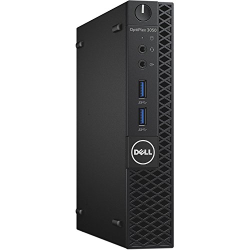 Dell Optiplex 3050 Micro, Intel Core i5-6500T, 8GB DDR4 Ram, 256GB Solid State Drive SSD, Keyboard & Mouse, Windows 10 Pro (Renewed)