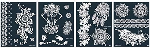 Reusable Micronet Mesh Stencil Tattoo Stencil Template 4 Large Sheets Set Ashia