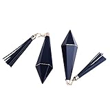 Beautyflier 2Pcs Empty Lipstick Tube 12.1MM Diamond