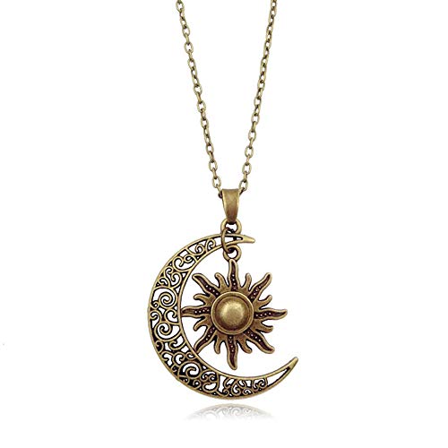 Buy Vintage Bronze Crescent Moon and 