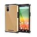 ZTE ZMAX Case, Evocel® Dual Layer Armor Protector Case Case For ZTE ZMAX Z970 (T-Mobile / MetroPCS) - Retail Packaging, Gold Medal