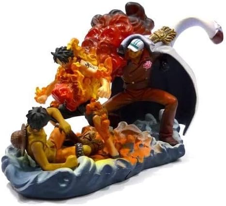 Amazon ワンピース Logbox ログボックス マリンフォード篇 後篇 エース散る ボーナスパーツ 完成品 赤犬 サカズキ ルフィ エース フィギュア ドール 通販