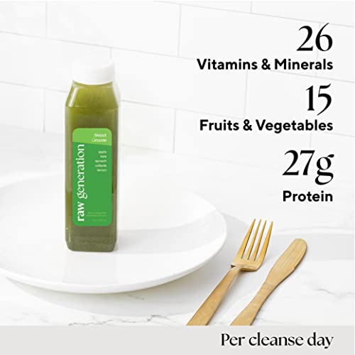 RAW generation 3Day Skinny Cleanse Best Detox Juice Cleanse for