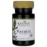 Swanson Keratin 50 Milligrams 60 Capsules