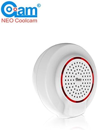 Omkuwl NEO COOLCAM NAS-PD02Z Wireless Siren Alarm Sensor Compatible with Z wave Plus Sensor Alarm Home Automation Security Alarm