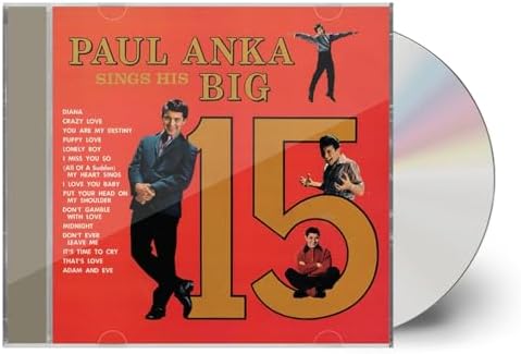Amazon.com: Paul Anka Sings His Big 15: CDs & Vinyl
