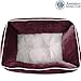AKC Deluxe Small Dog Bed, Pet Cuddler with High Bolster Wallsthumb 3