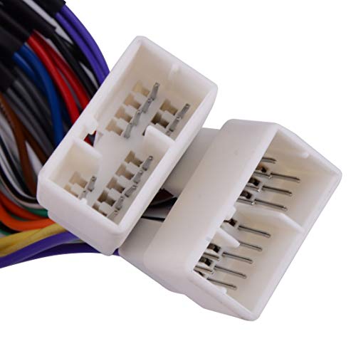 beler AUX CD Changer Navigation XM Radio iPod Adapter Y Cable Splitter Fit For Honda Accord Civic - Thumbnail 2